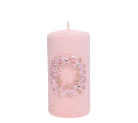 Venček glamour val.7x11,5 ružový