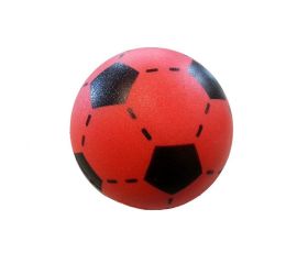 Mäkká futbalová lopta 20 cm červená