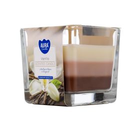 Voň.v skle trikolóra vanilka /snk80-67/ 170gr