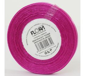 Saten stuha 6mm/20m cyklamenová farba 095