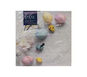 Sdl141200 servítky 33x33 cm/20ks/3vrst. easter corner