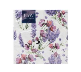 Sdl137000 servítky 33x33 cm/20ks/3vrst. fragrant lavender