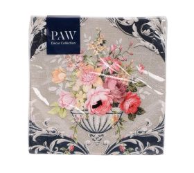 Sdl120116 servítky 33x33 cm/20ks/3vrst royal bouquet