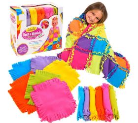 Patchworková kreatívna deka diy polárna