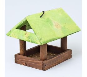 Td401.br krmítko pre vtáčiky hnedé 28x20x24cm