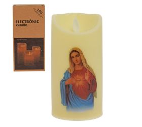 Svet. led panna mária 7,5*7,5*15cm