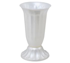 064 váza uh vrúbkovaná 14 perla /14xv24cm/