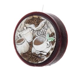 Káva nová ovál hnedý 14cm