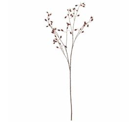 Konár šípky bordové 123cm