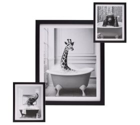 Obraz motív kúpajúce zvieratá 20x25cm