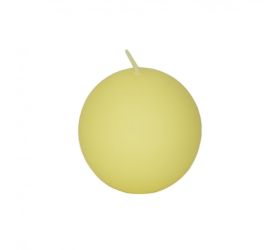 Guľa 60 lak.matná krem citrina