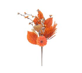 Zápich tekvice or/hn/kr, lístie 35cm