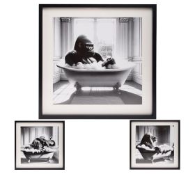 Obraz motív kúpajúce zvieratá 40x40cm