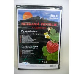 Netk.text-výsek jahody/1,6x4,2m/čierna