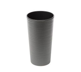 725 obal+vklad lilia dluto grafit metalik 19x36,4cm