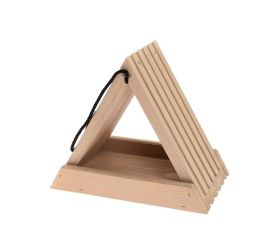 Td410.sb krmítko drevo šedobéžové 24,5x14,5x22 cm