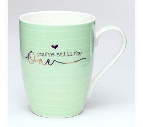 Šálka mint stripes 340ml