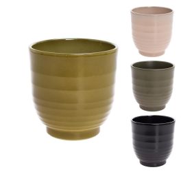 Obal mica lisa mix farba/keramika 4ass rôzne farby pdq - v13,5xh13,5cm