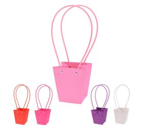 Taška na kvety 12,5x12/8cmmalá mix farba