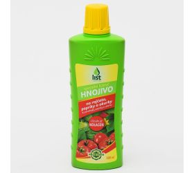 List hnojivo pre papriky,parad.,uhorky 500ml 12/k.