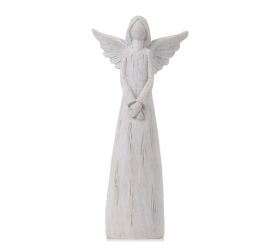 Anjel biely poly 10*7*24cm