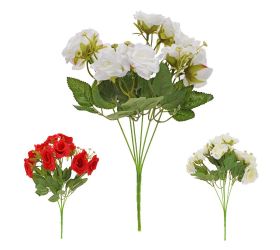 Kytica ruža x6 35cm mix 3f