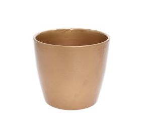 Obal ker. hladký zlatý oro 28xv23cm