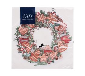 Sdl238500 servítky 33x33cm/20/3vrst. holiday arch decor