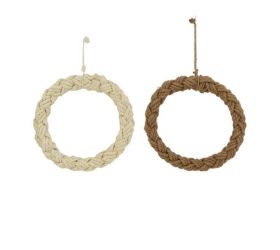 Veniec bavlnený 38x5x38cm