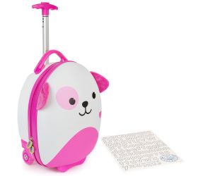 Kufor boppi tiny trekker 17l – pink dog