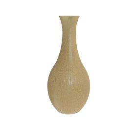 Váza mica decorations dix z recyklovaného skla béžová - v75xh34cm