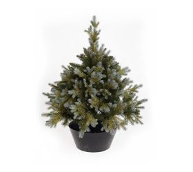 Vianočný strom strieb 3d+mix gh65 v mise 80cm