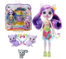 Bábika enchantimals sunshine beach s lemurkou lorindou