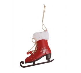 Záves korčula čer/bie plech 14*12,8*1,7cm