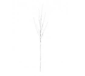 Konár tráva ľadová, strieborná 66cm