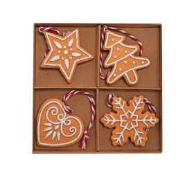 Záves perníčky mix/f s/4 5*5*0,8cm