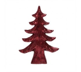 Stromček bordový keramika 17,5*6*24,5cm