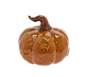 Tekvica hnedá porcelan 12,3*12,3*11cm