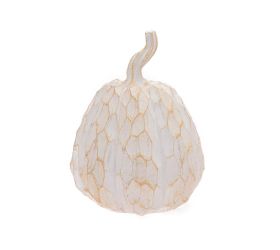 Tekvica bielo-prírodná poly 21 × 20,7 × 27,5 cm