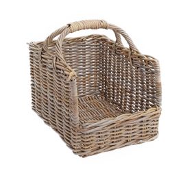 Kôš krbový z ratanu 50x39x32/48cm sr-76-524/v