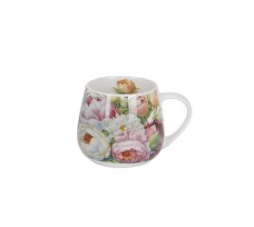 Šálka 430ml peonies