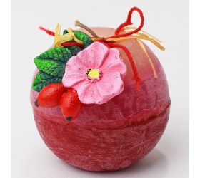 Ovocné s prív.guľa 80 divá ruža