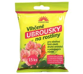 Vlhčené obrúsky na rastliny 15ks