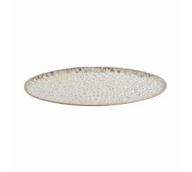 Tácka strieborná malá plech 44*16,5*2,5cm