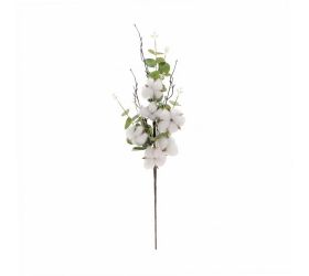 Konár eucalypt, bavlník 55cm