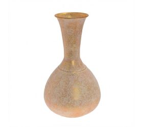 Váza bie/zla plech 23*39cm