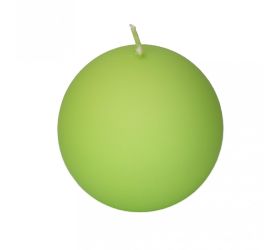 Guľa 80 lak.matná pastel zelená