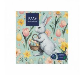 Sdl149100 servítky 33x33 cm/20ks/3vrst. bunny joy pattern