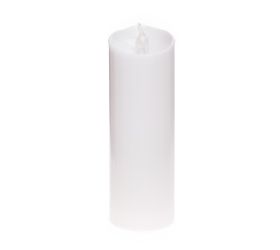 Svet.led s plameňom biela lc5+bat.
