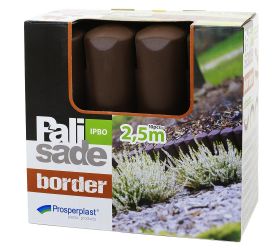 Ipbo palisáda hnedá 2,5x45xh22,8/13cm